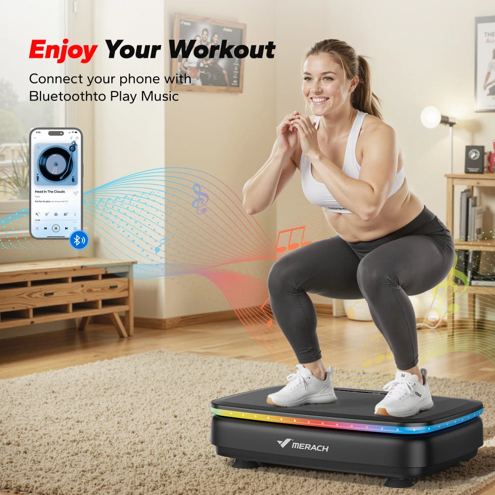 MERACH Vibration Exercise Platform
