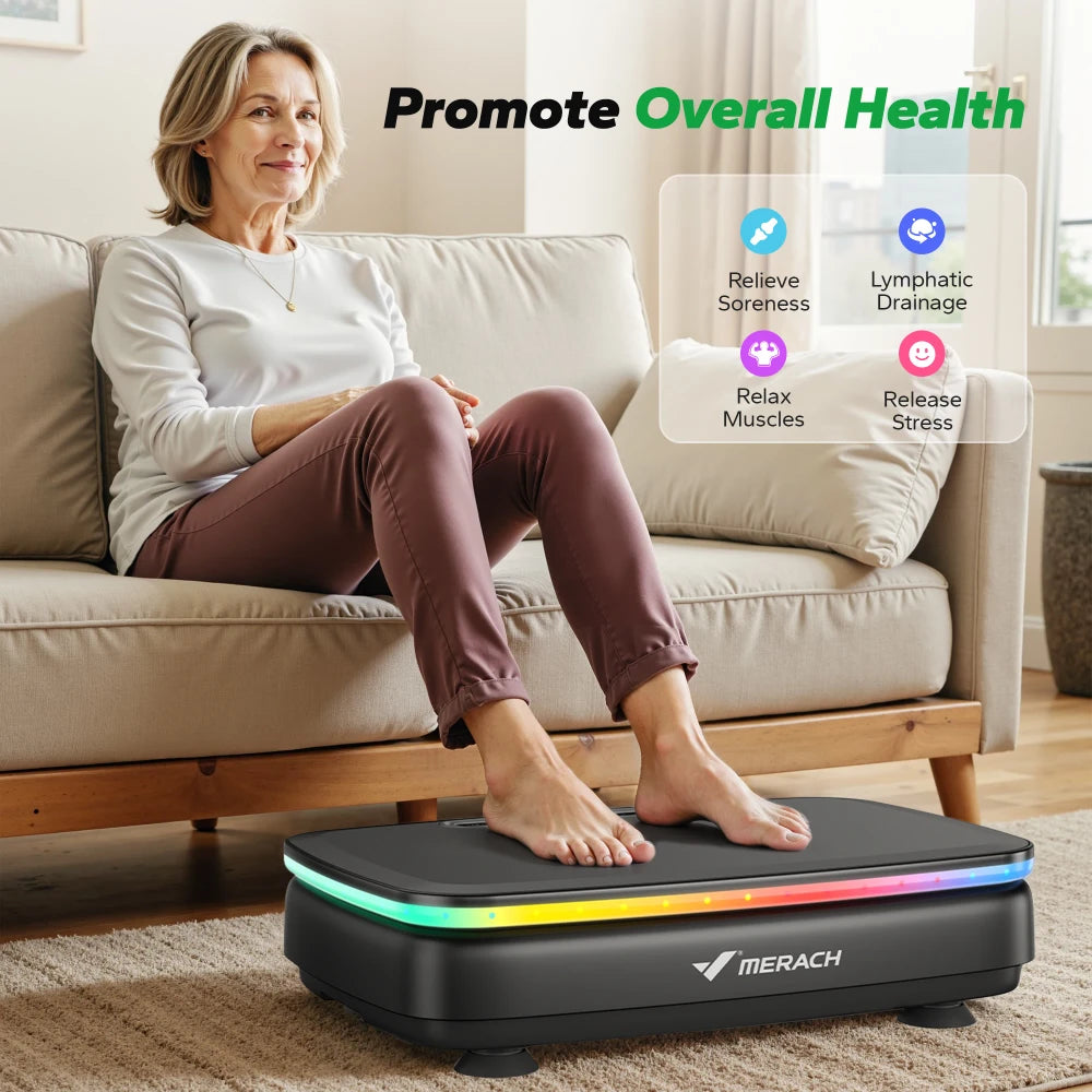 MERACH Vibration Exercise Platform
