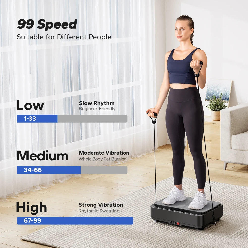 MERACH Vibration Plate Exercise Platform