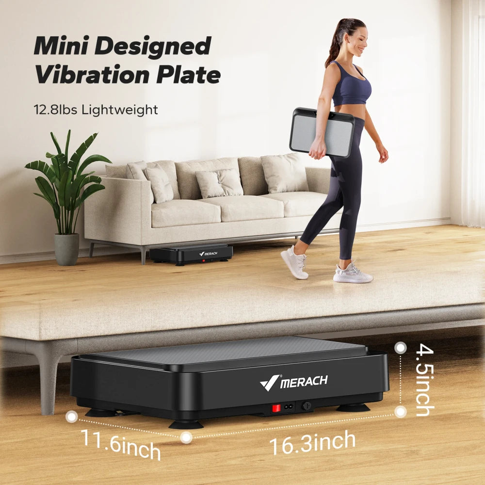 MERACH Vibration Plate Exercise Platform