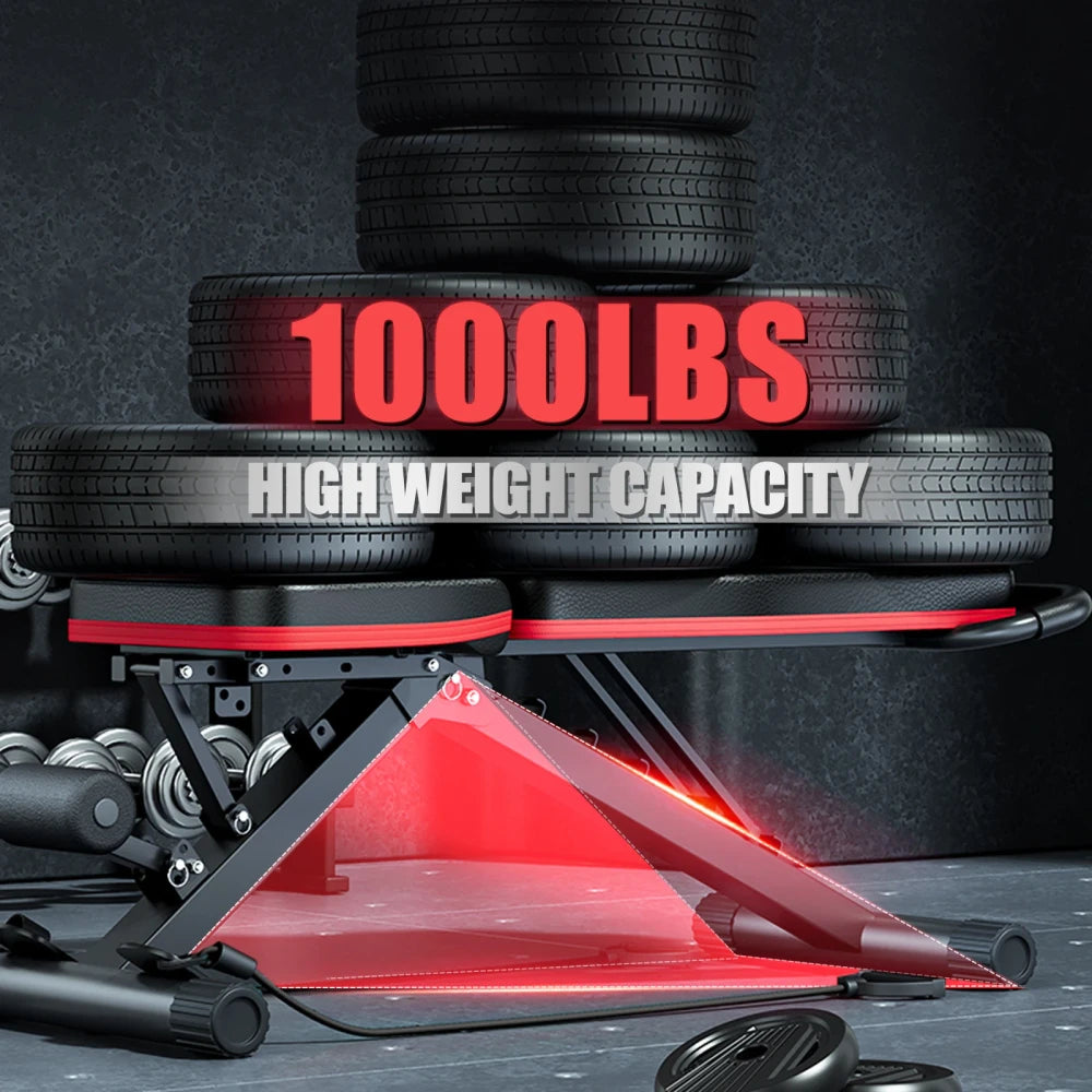Adjustable Foldable Weight Bench