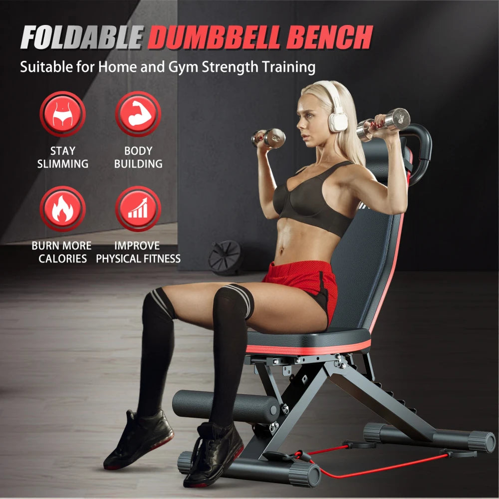 Adjustable Foldable Weight Bench