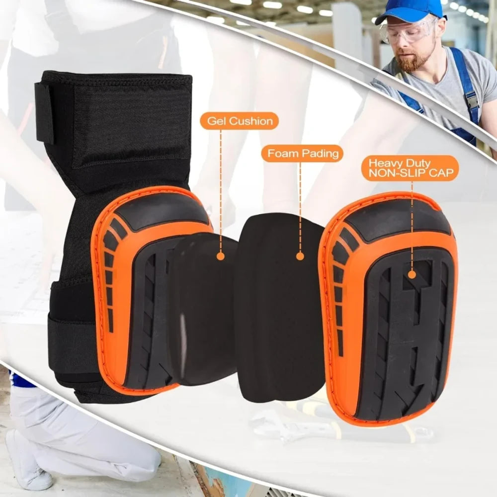 Heavy Duty Gel Knee Pads