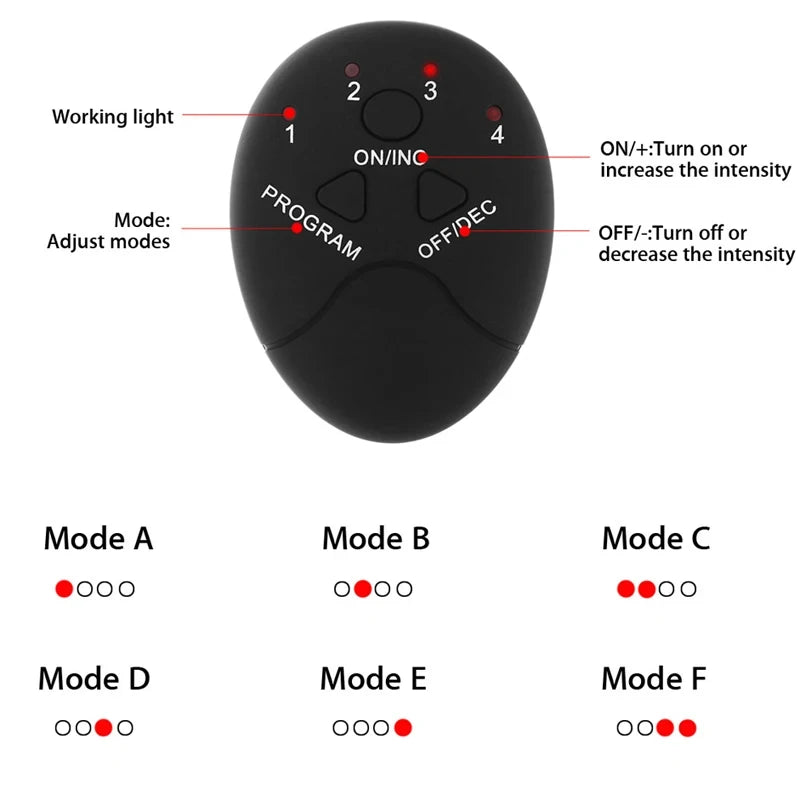 Wireless Muscle Stimulator Trainer