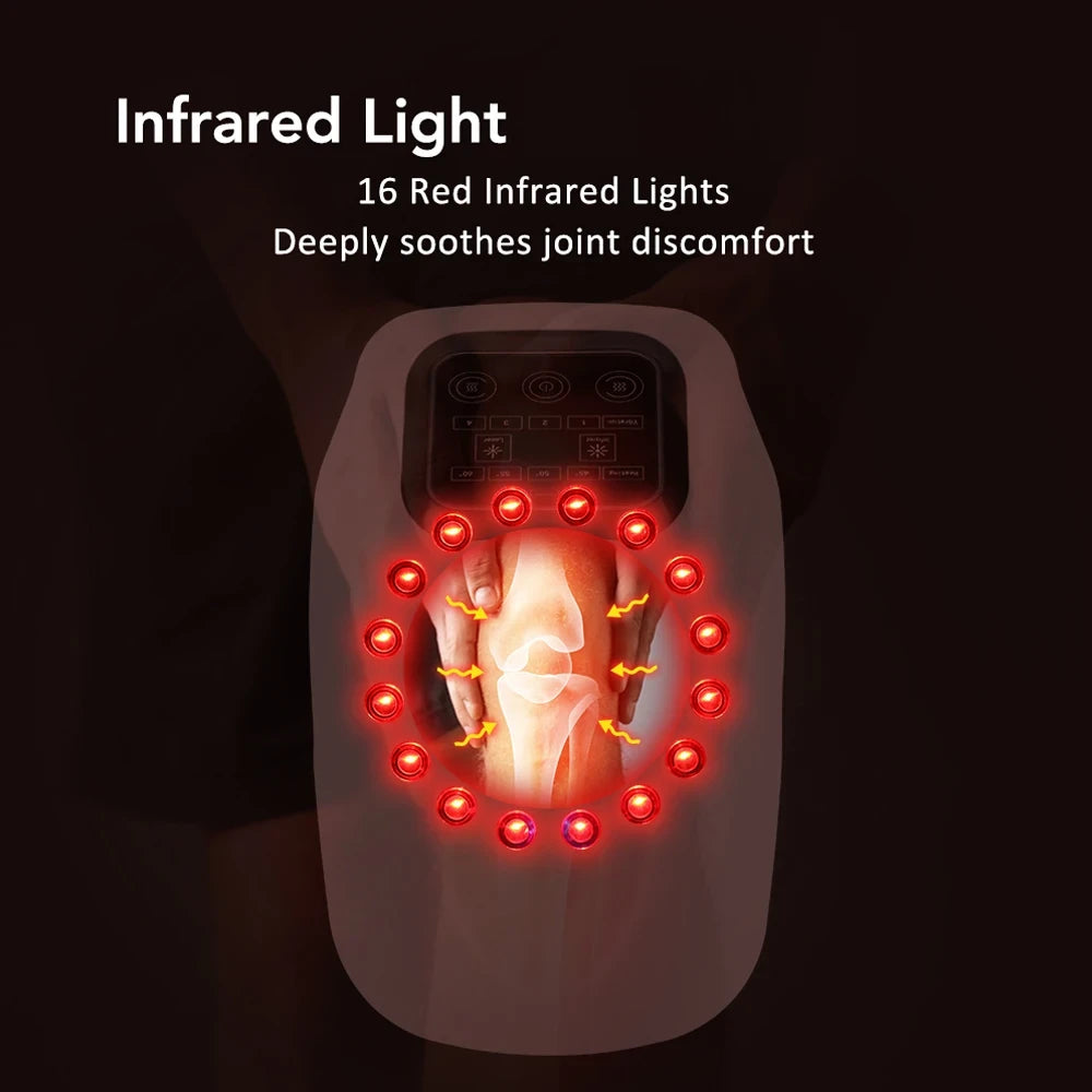 Cordless Knee Massager with Infrared Heat