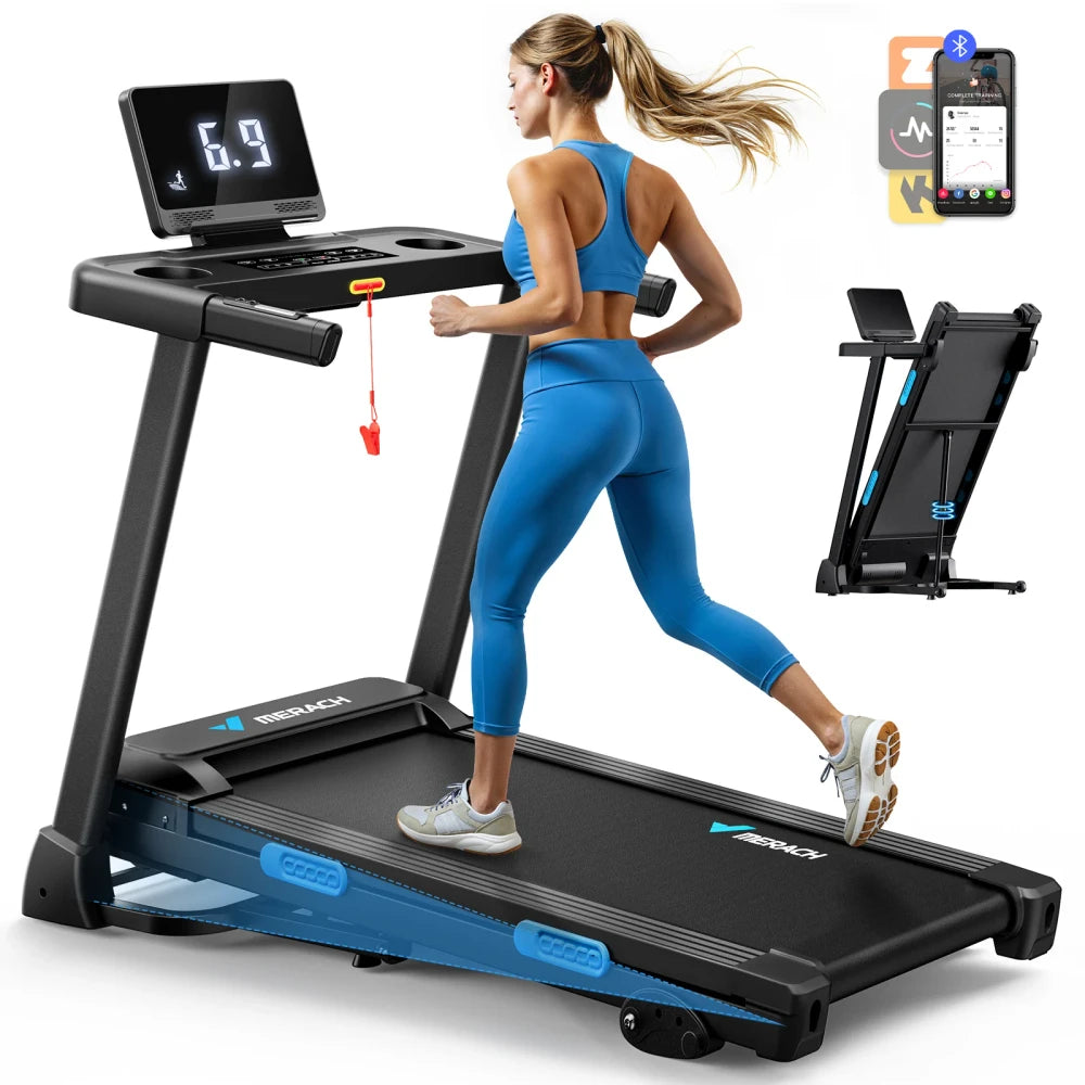 MERACH Foldable Indoor Treadmill