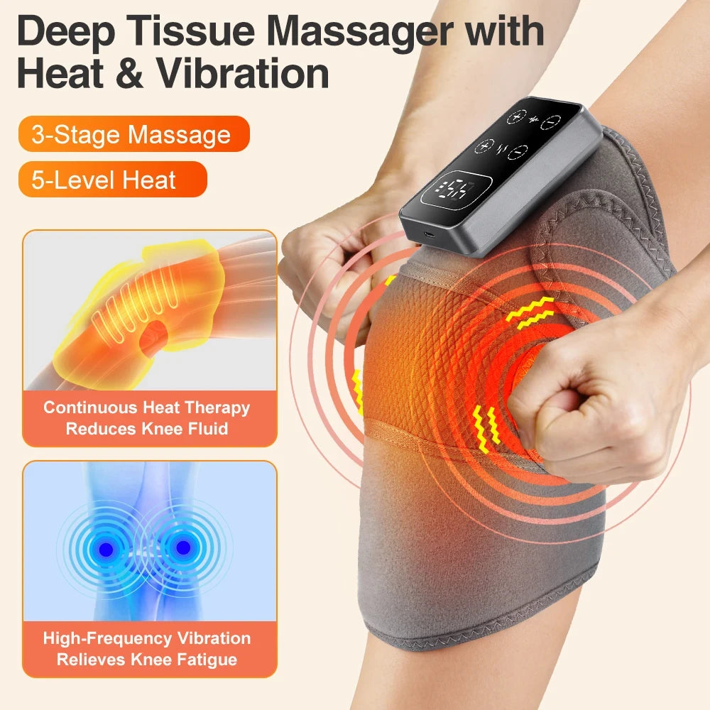 Cordless Heated Knee Massager