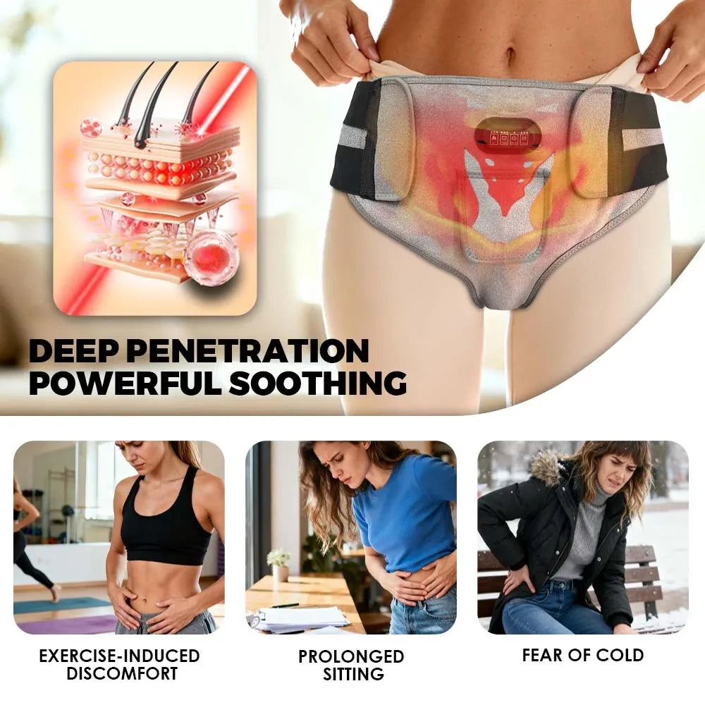 Red Light Heated Massage Belt