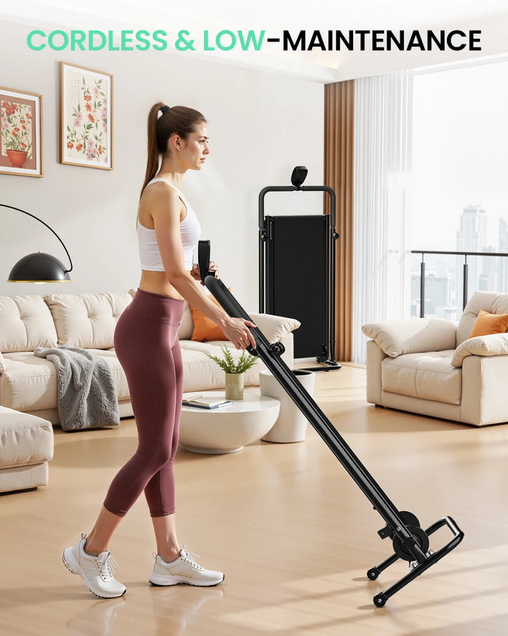 Manual Folding Home Treadmill