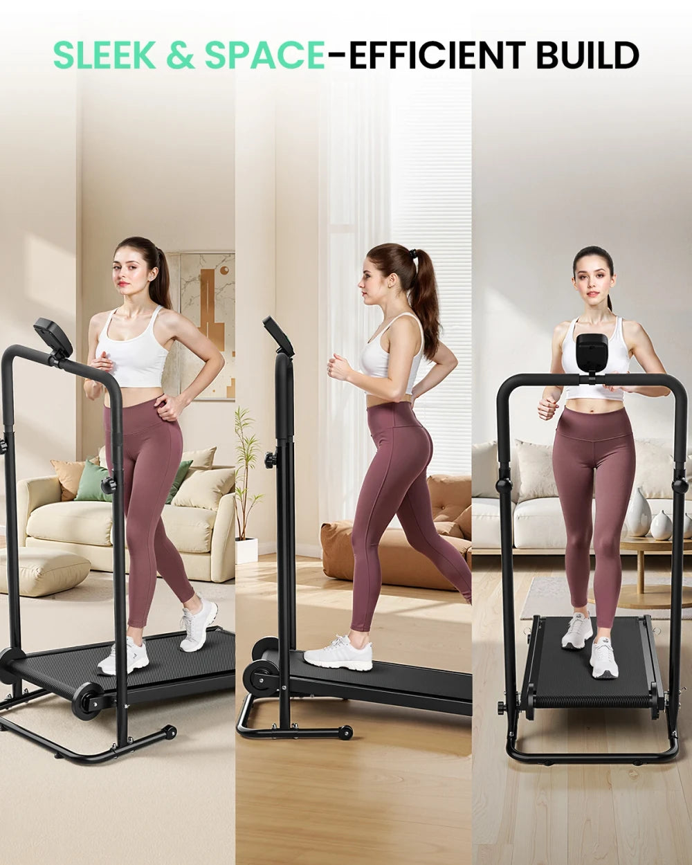 Manual Folding Home Treadmill