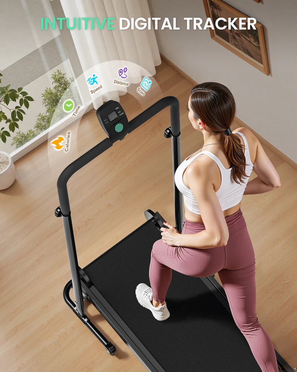 Manual Folding Home Treadmill