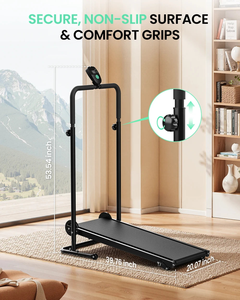 Manual Folding Home Treadmill