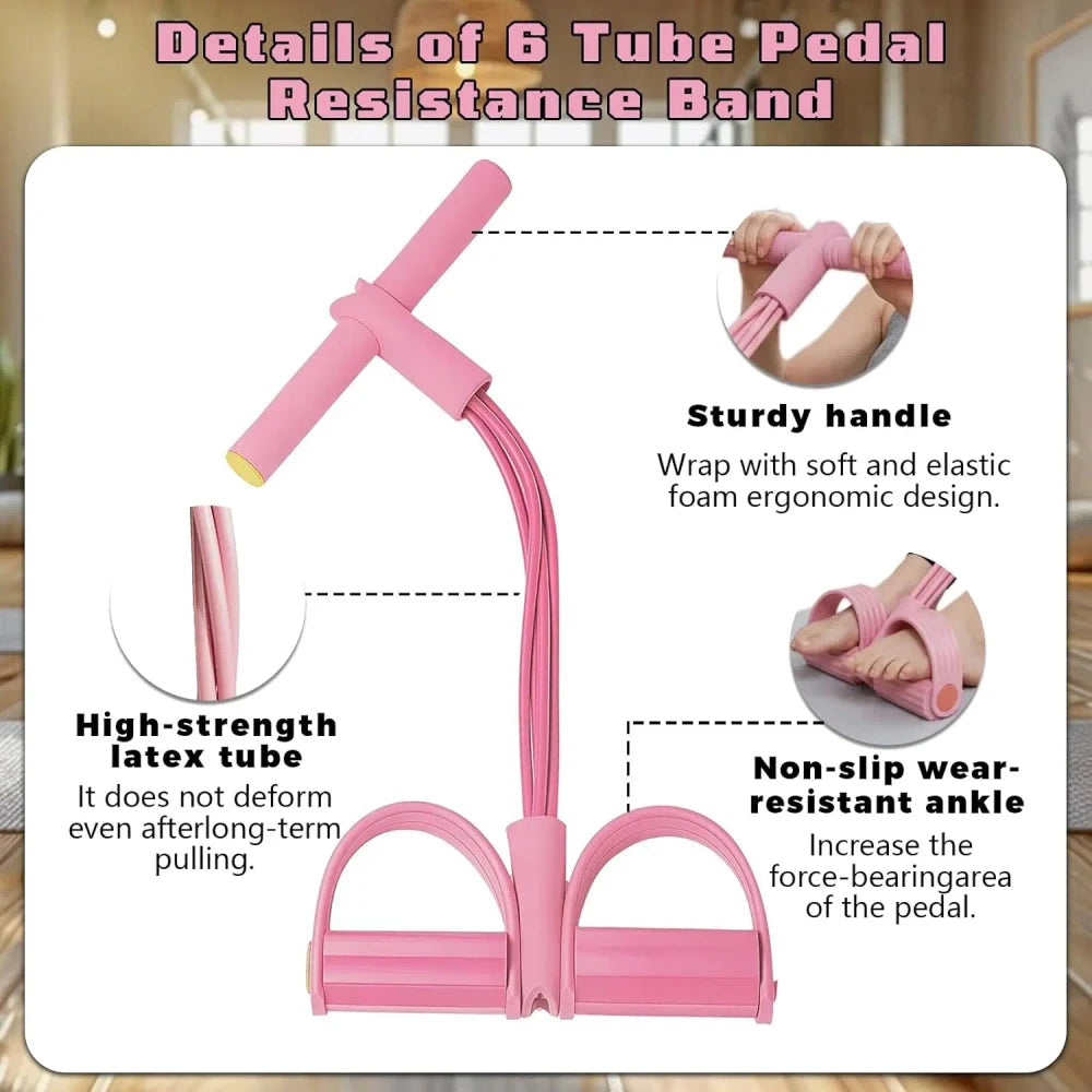 Pedal Resistance Band Trainer