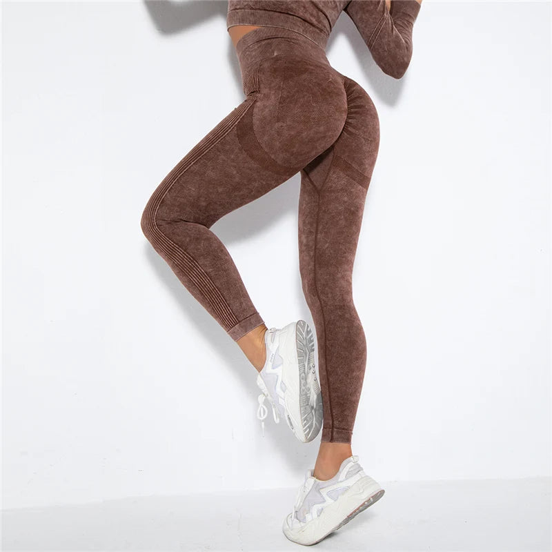 Seamless Yoga Pants Push Up Leggings For Women Sport Fitness Yoga Legging High Waist Sports Tights Workout Running Leggings