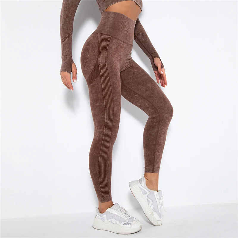 Seamless Yoga Pants Push Up Leggings For Women Sport Fitness Yoga Legging High Waist Sports Tights Workout Running Leggings