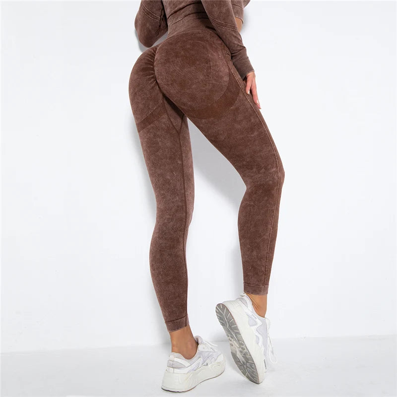 Seamless Yoga Pants Push Up Leggings For Women Sport Fitness Yoga Legging High Waist Sports Tights Workout Running Leggings