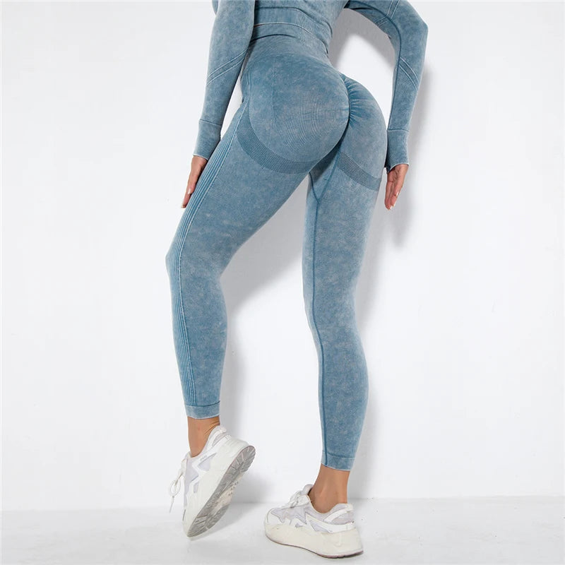 Seamless Yoga Pants Push Up Leggings For Women Sport Fitness Yoga Legging High Waist Sports Tights Workout Running Leggings