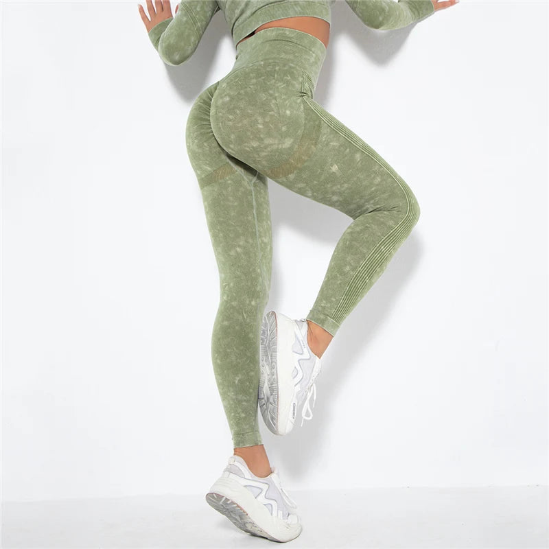 Seamless Yoga Pants Push Up Leggings For Women Sport Fitness Yoga Legging High Waist Sports Tights Workout Running Leggings
