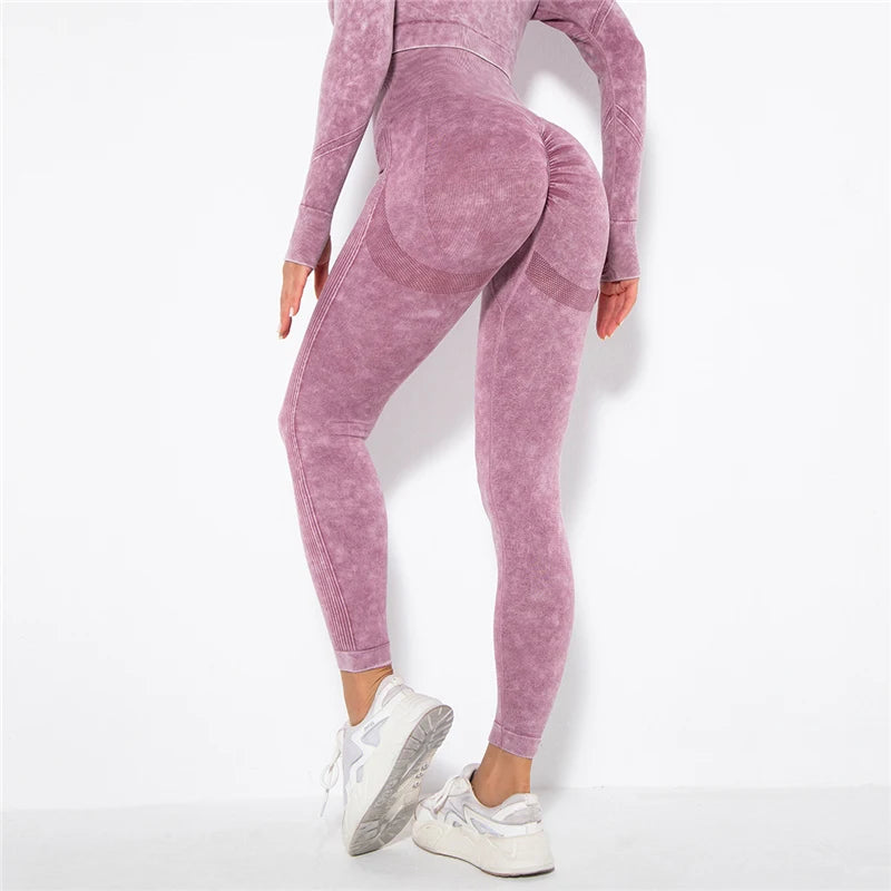 Seamless Yoga Pants Push Up Leggings For Women Sport Fitness Yoga Legging High Waist Sports Tights Workout Running Leggings