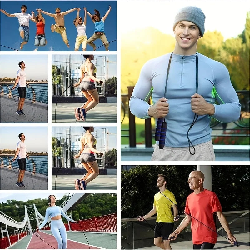 Adjustable Steel Wire Jump Rope
