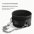 Thicken Weight Lifting Belt With Chain Dipping For Pull Up Carrying Fitness Back Muscle Strength Training