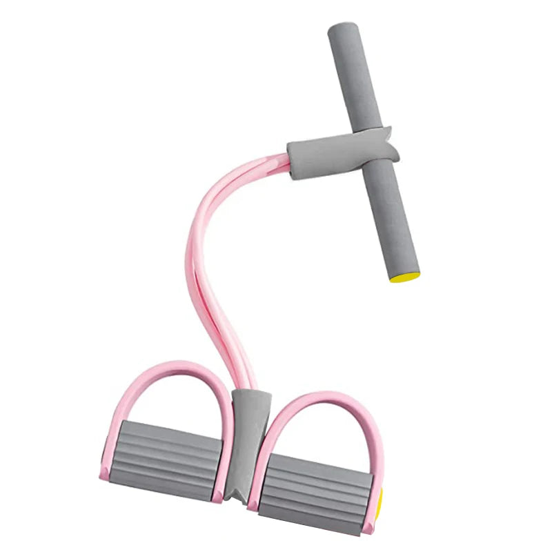4-Tube Resistance Band with Pedal