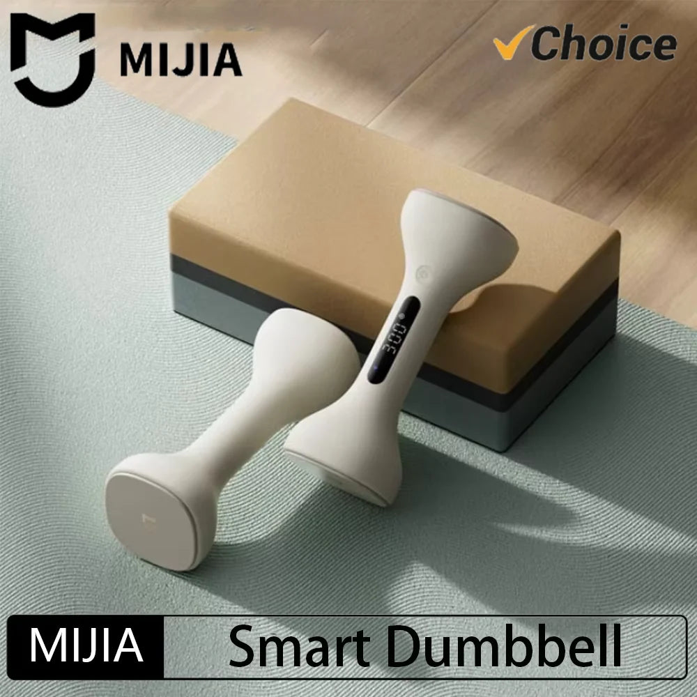 New  Mijia Intelligent Dumbbell Set 1KG/2KG Smart Motion Tracking Exercise Equipment Fitness Training Home Gym For Mi Home APP
