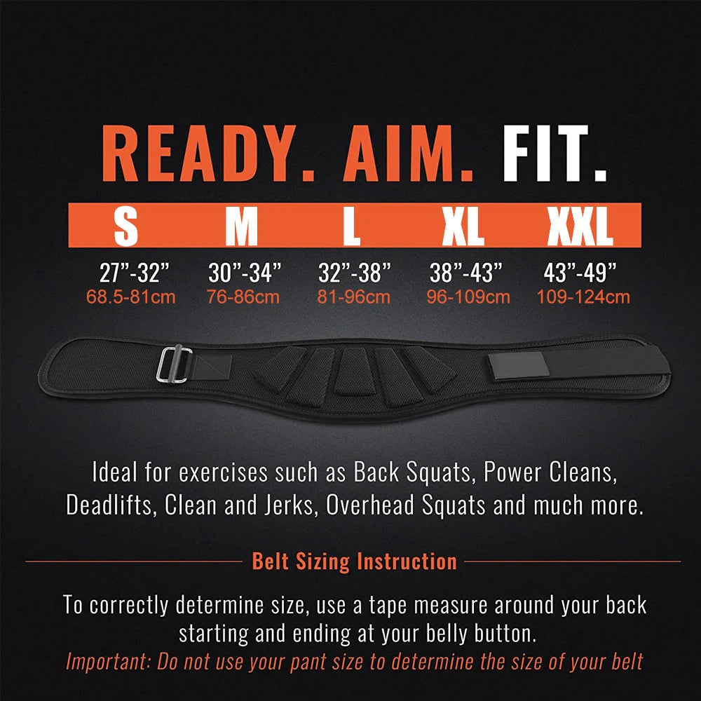 Weightlifting & Workout Support Belt