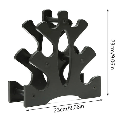 1Pcs 3-Tier Dumbbell Storage Rack Stand Multi-layer Hand-Held Dumbbell Storage Rack Home Office Gym Dumbell Weight Rack