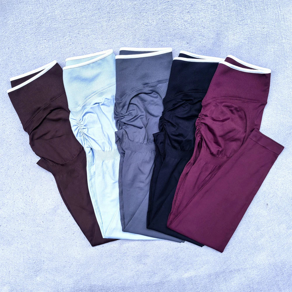 Seamless High Waist Yoga Leggings Women Push Up Sport Fitness Leggings Running Hip Lift Yoga Pants Highly Elastic Gym Leggings