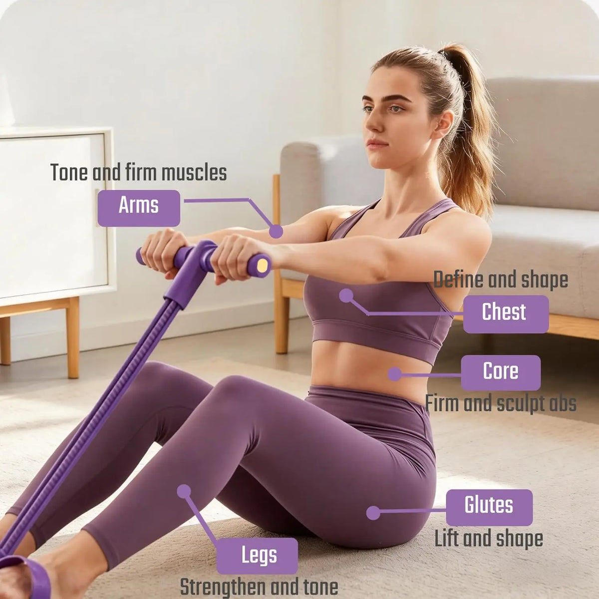 Pedal Resistance Band Tension