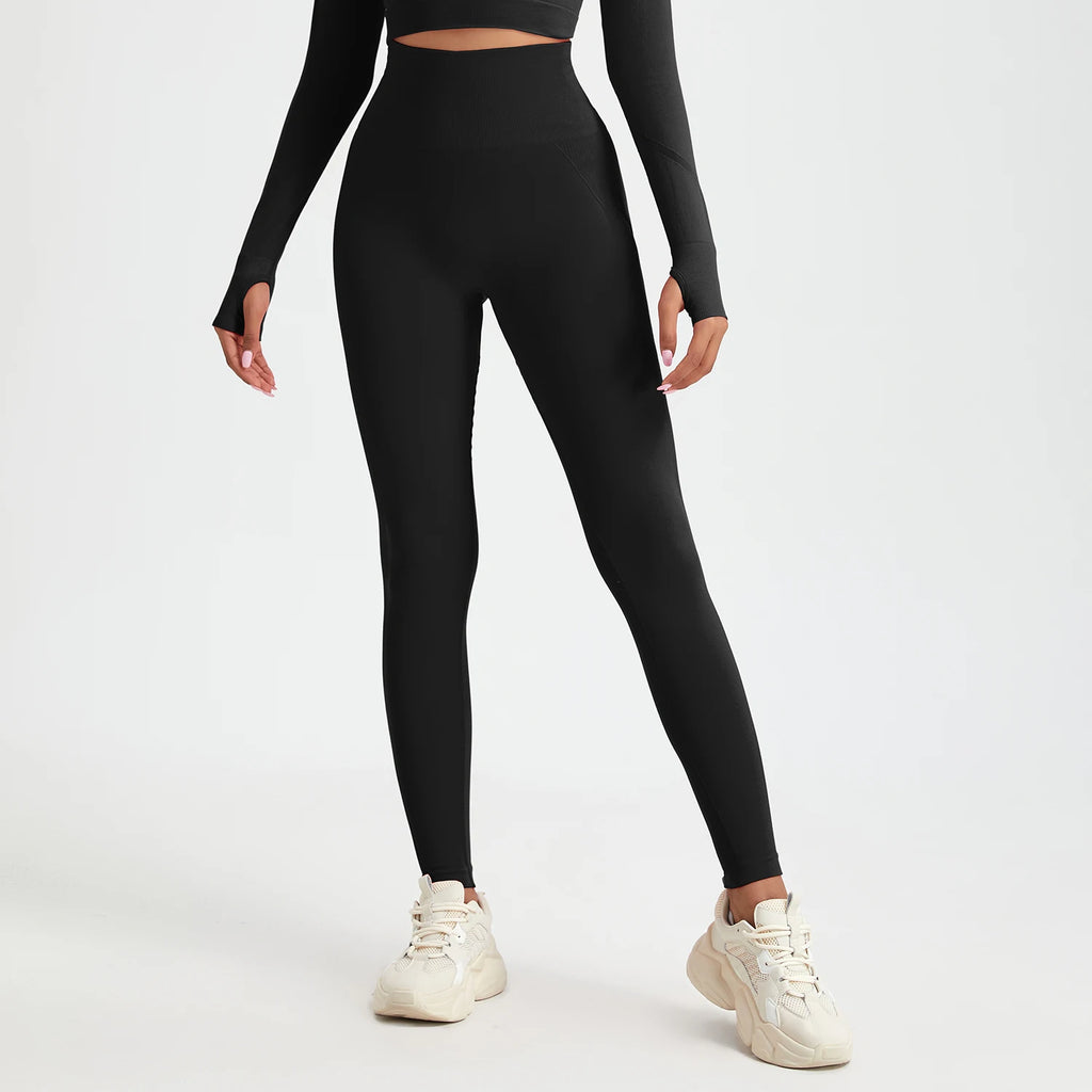 Seamless Yoga Pants for Women High Waist Workout Tights Butt Lifting Gym Fitness Leggings Tummy Control Sport Pants Activewear