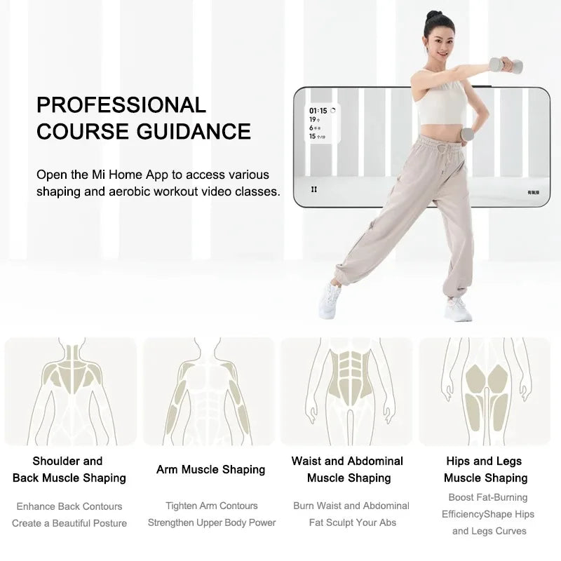 New  Mijia Intelligent Dumbbell Set 1KG/2KG Smart Motion Tracking Exercise Equipment Fitness Training Home Gym For Mi Home APP