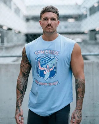 Colourful Mens Tank Tops Shirt Gym Stringer Graphic Printed Sleeveless Shirt Hip Hop Streetwear  Workout Tank Top