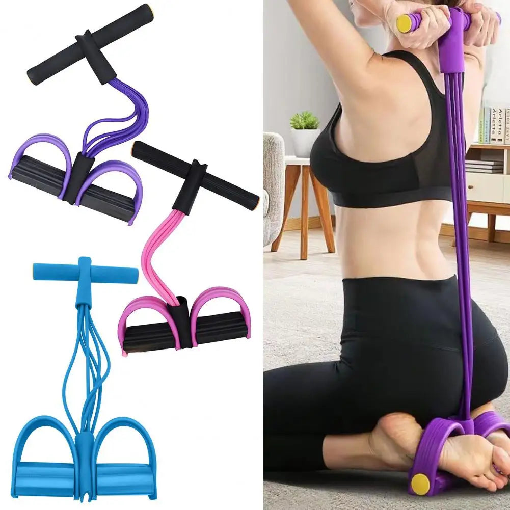 45cm 6-Tube Sit-Up Resistance Band
