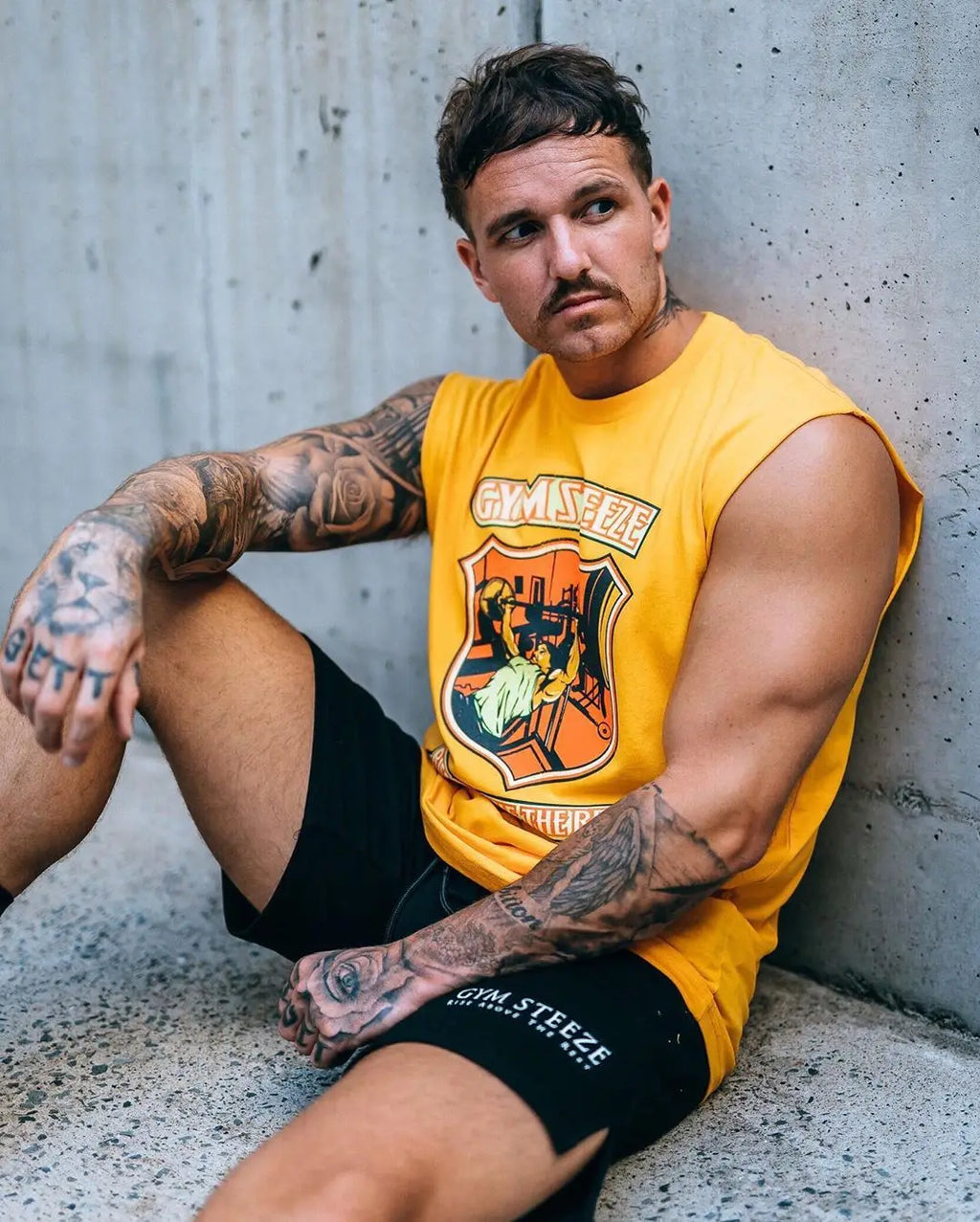 Colourful Mens Tank Tops Shirt Gym Stringer Graphic Printed Sleeveless Shirt Hip Hop Streetwear  Workout Tank Top